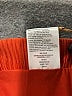 Serra Solid Orange Casual Skirt Size L - photo 4