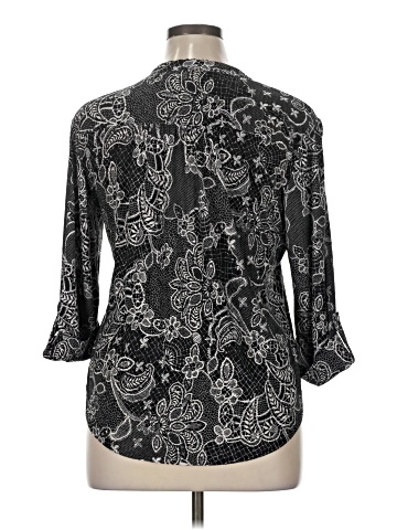 New Directions 3/4 Sleeve Blouse (view 2)