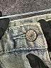 Jeans Gray Blue Denim Skirt Size L - photo 4