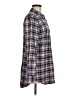 Tyler Boe 100% Cotton Plaid Gray Long Sleeve Button-Down Shirt Size M - photo 4