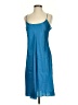 Unbranded Solid Blue Casual Dress Size S (estimated) - photo 1