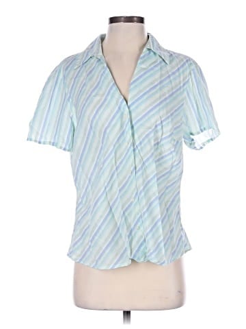 Caribbean Joe Short Sleeve Blouse (view 1)