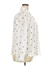 LC Lauren Conrad 100% Polyester Hearts Ivory Long Sleeve Blouse Size XXL - photo 4