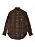 Ralph Lauren 100% Cotton Plaid Green Long Sleeve Button-Down Shirt Size 4 - photo 1