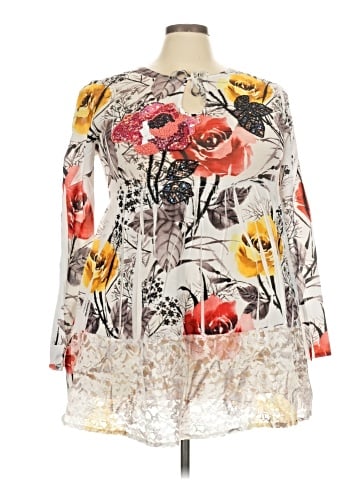 Catalog Classics 3/4 Sleeve Blouse (view 1)