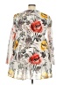 Catalog Classics 100% Polyester Floral Ivory 3/4 Sleeve Blouse Size 3X (estimated) - photo 2