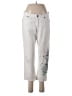 Venus Graphic White Casual Pants Size 6 - photo 1