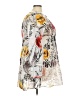 Catalog Classics 100% Polyester Floral Ivory 3/4 Sleeve Blouse Size 3X (estimated) - photo 4