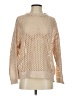 Grace 100% Polyester Metallic Tan Pullover Sweater Size XS - photo 1