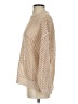 Grace 100% Polyester Metallic Tan Pullover Sweater Size XS - photo 5
