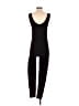 Pink Dot Solid Black Jumpsuit Size XL - photo 2