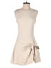 Assorted Brands Solid Tan Casual Dress Size XXS (estimated) - photo 1