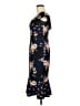 Little Mistress 100% Polyester Floral Blue Casual Dress Size 6 - photo 5