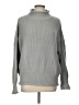 Unbranded 100% Acrylic Solid Gray Turtleneck Sweater Size L - photo 1
