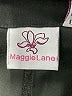 Maggie Lane Solid Black Board Shorts Size 12 - photo 3