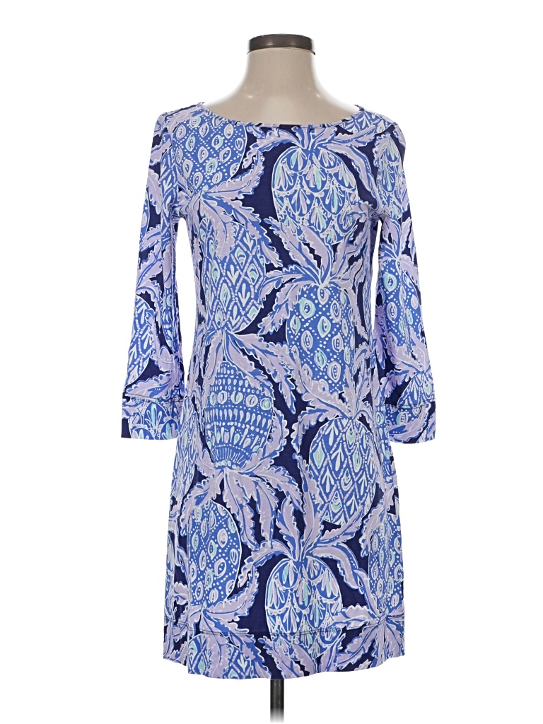 Pre-owned Lilly Pulitzer Casual Dress In Blue