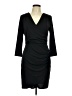 Fortune + Ivy 100% Polyester Solid Black Cocktail Dress Size M - photo 1