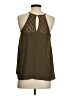 Doe & Rae 100% Polyester Green Sleeveless Blouse Size S - photo 2
