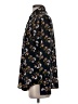 Banana Republic 100% Polyester Paisley Black Long Sleeve Blouse Size S - photo 5