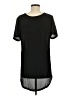Tildon 100% Polyester Black Short Sleeve Top Size M - photo 2
