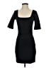 Amanda Uprichard Solid Black Cocktail Dress Size S - photo 1