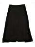 Unbranded Solid Black Casual Skirt Size XL - photo 2