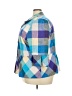 Serengeti 100% Cotton Plaid Blue Jacket Size 3X - photo 5