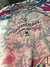Vineyard Vines 100% Cotton Floral Blue Short Sleeve Blouse Size 10 - 12 - photo 3