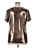 Torrid Metallic Gold Short Sleeve Blouse Size 1X Plus (1) - photo 2