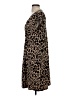 Apt. 9 Animal Print Brown Casual Dress Size S - photo 5