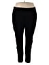 Love Scarlett Solid Black Active Pants Size 2X - photo 1