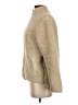 TNA 100% Polyester Tan Faux Fur Jacket Size XS - photo 5