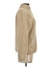 TNA 100% Polyester Tan Faux Fur Jacket Size XS - photo 4