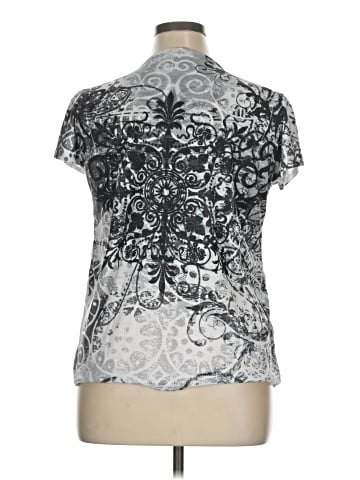 One World Short Sleeve Blouse (view 2)