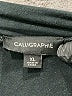 Calligraphie Black Long Sleeve Top Size XL - photo 7