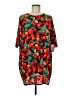 Lularoe Print Red Casual Dress Size M - photo 1