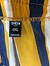Shein Curve Stripes Yellow Shorts Size 12 Plus (0) - photo 3