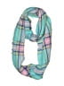 Assorted Brands 100% Acrylic Plaid Teal Blue Scarf One size - photo 1