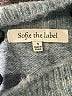 Sofie The label Tweed Blue Pullover Sweater Size S - photo 7