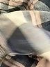 Torrid Plaid Blue Long Sleeve Button-Down Shirt Size 2X Plus (2) - photo 5