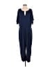 Gap Solid Blue Jumpsuit Size L - photo 1