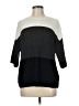 Matty M Color Block Black Pullover Sweater Size M - photo 1