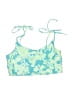 Forever 21 Tropical Green Swimsuit Top Size S (estimated) - photo 1