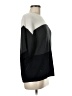 Matty M Color Block Black Pullover Sweater Size M - photo 4