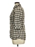 Unionbay Plaid Tan 3/4 Sleeve Button-Down Shirt Size XL - photo 5