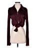 Acne Studios Burgundy Long Sleeve Blouse Size EU 40 / US 10 - photo 1