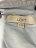 Ann Taylor LOFT Color Block Blue Long Sleeve Button-Down Shirt Size M - photo 4