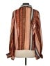 Flying Tomato 100% Polyester Print Orange Long Sleeve Blouse Size S - photo 2