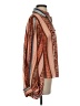 Flying Tomato 100% Polyester Print Orange Long Sleeve Blouse Size S - photo 4