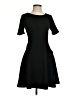 Maison Jules Solid Black Casual Dress Size S - photo 1